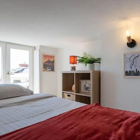 Apartamento Duplex Croix Rousse Avec Vue Sur Fourviere *
